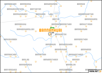 map of Ban Nam Huai