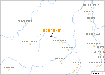 map of Ban Nam-In