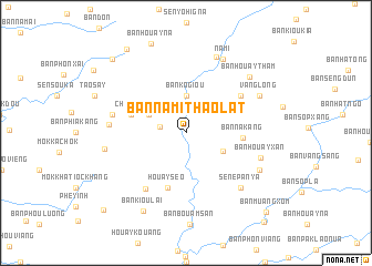 map of Ban Nami Thao Lat