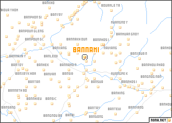 map of Ban Nami