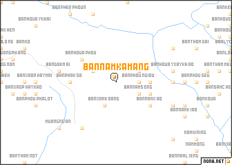 map of Ban Namkamang