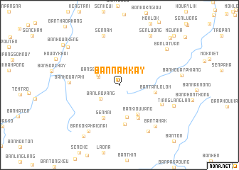 map of Ban Namkay
