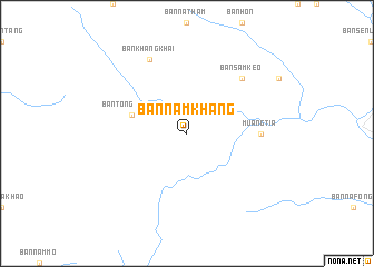 map of Ban Namkhang