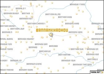 map of Ban Namkhaohou