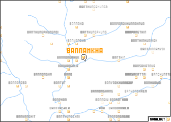 map of Ban Nam Kha