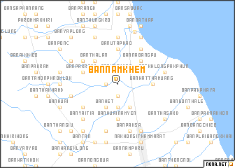 map of Ban Nam Khem