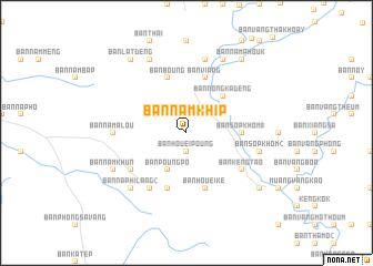 map of Ban Namkhip