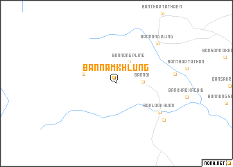 map of Ban Nam Khlung