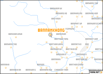 map of Ban Nam Khong