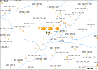 map of Ban Namkho