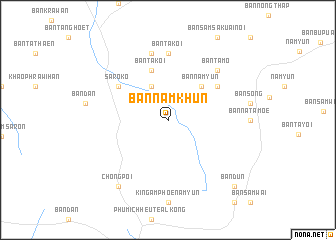 map of Ban Nam Khun