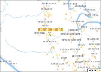 map of Ban Namkiang