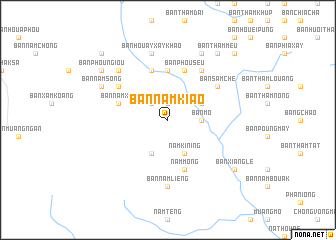 map of Ban Namkiao