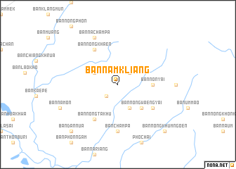 map of Ban Nam Kliang