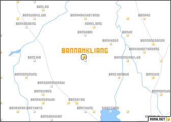 map of Ban Nam Kliang