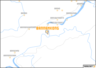 map of Ban Namkông