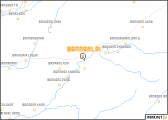 map of Ban Nam Lai