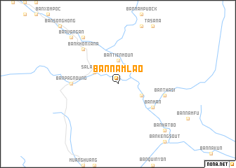 map of Ban Namlao