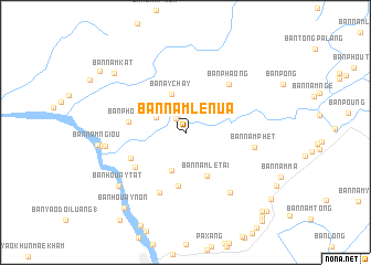 map of Ban Namlè-Nua