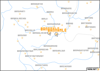 map of Ban Namlé