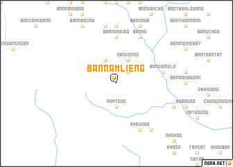 map of Ban Nam Lieng