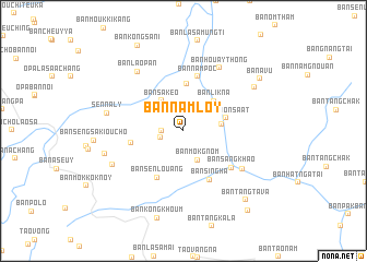 map of Ban Namloy