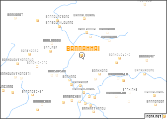 map of Ban Nam-Mai
