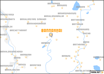 map of Ban Nam Mai