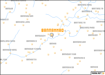 map of Ban Nammao