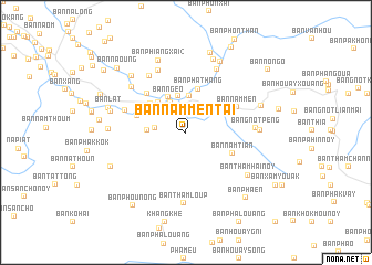 map of Ban Nammén-Tai