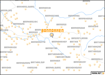 map of Ban Nammén