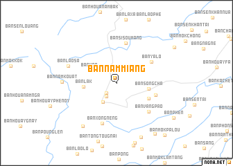 map of Ban Nammiang