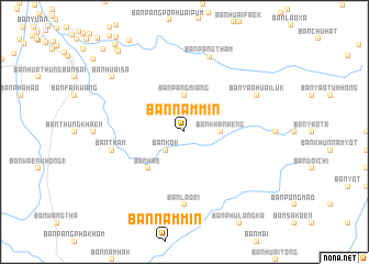 map of Ban Nam Min