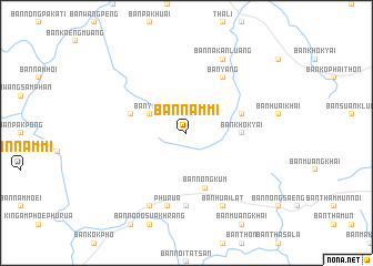 map of Ban Nam Mi