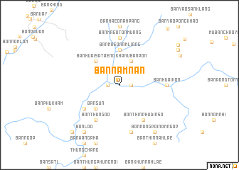 map of Ban Nam Nan