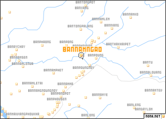 map of Ban Namngao