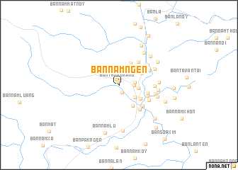 map of Ban Namngèn