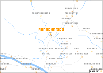 map of Ban Namngiap