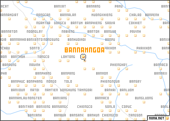 map of Bản Nam Ngoa