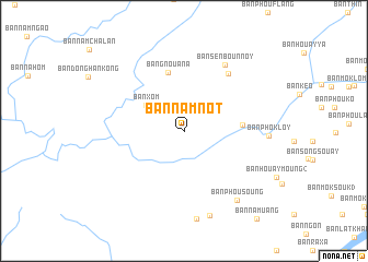 map of Ban Namnot