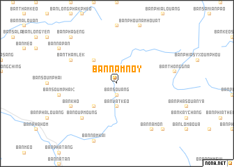 map of Ban Namnoy