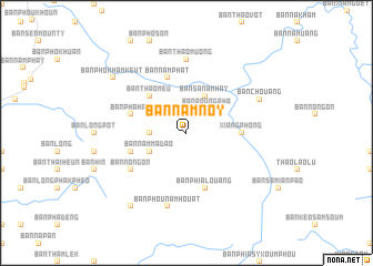 map of Ban Namnoy