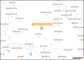 map of Ban Nam Om Noi