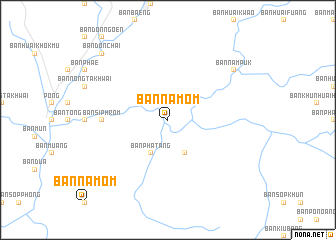 map of Ban Nam Om