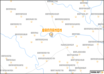 map of Ban Nam Om