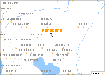 map of Ban Nam-Om