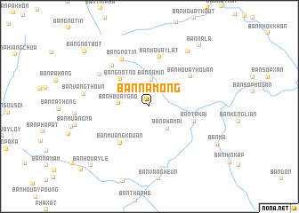 map of Ban Namong