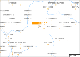 map of Ban Nam-On