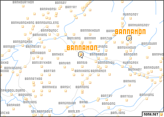 map of Ban Namon