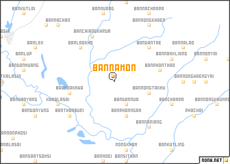 map of Ban Na Mon